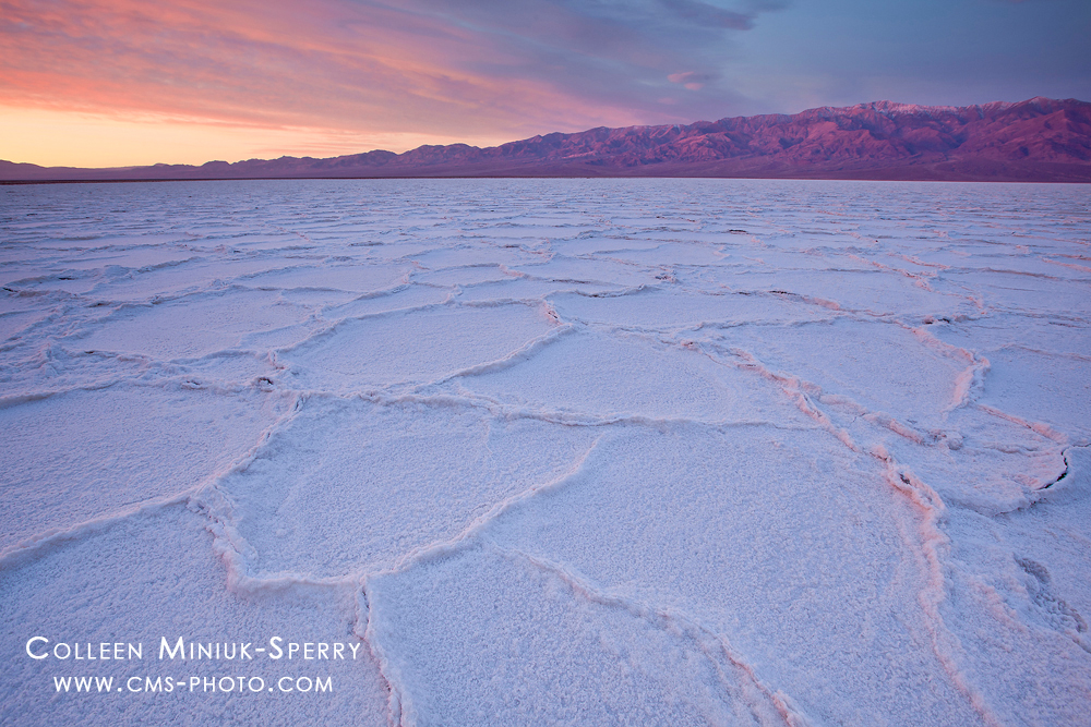 "Salt Flat Sunrise," Death Valley National Park, California