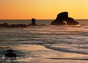 Sea Stack Sunset